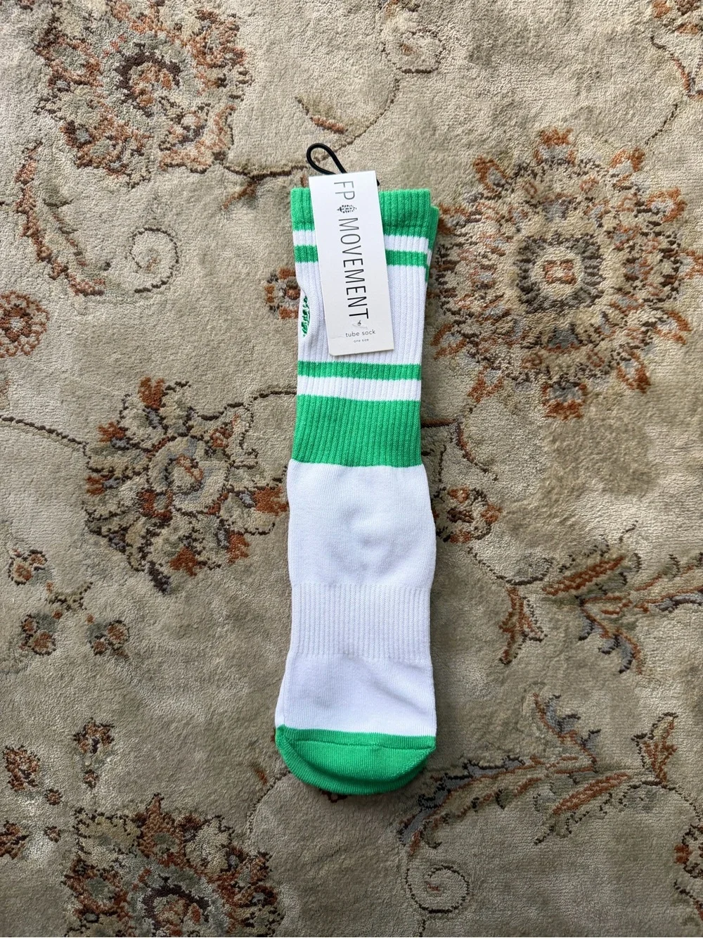 Free People Movement Stripe Logo Tube Socks